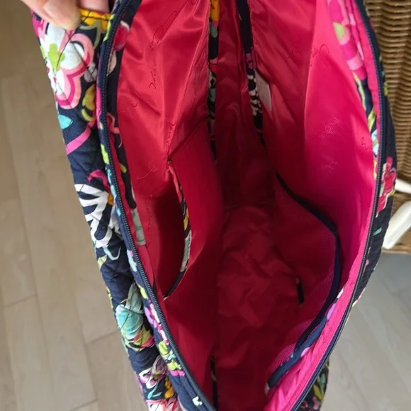 Vera Bradley Ribbons Sling Tennis Backpack - Picture 8 of 9